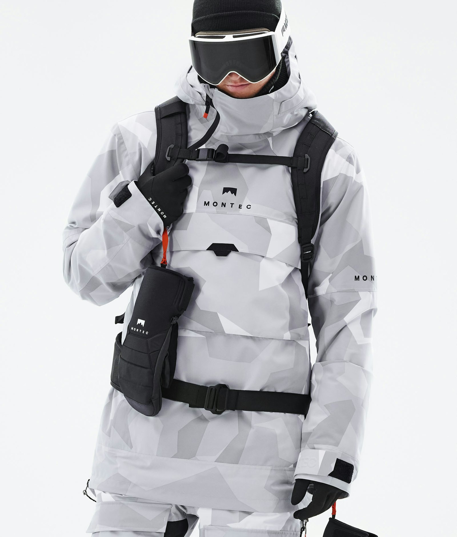 Dune 2021 Snowboard Jacket Men Snow Camo Renewed, Image 3 of 11