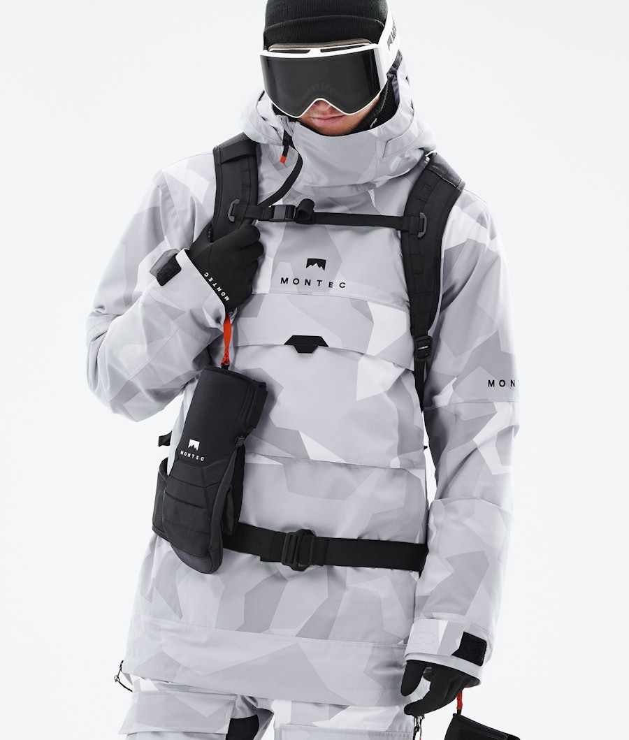 Dune 2021 Snowboard Jacket Men Snow Camo