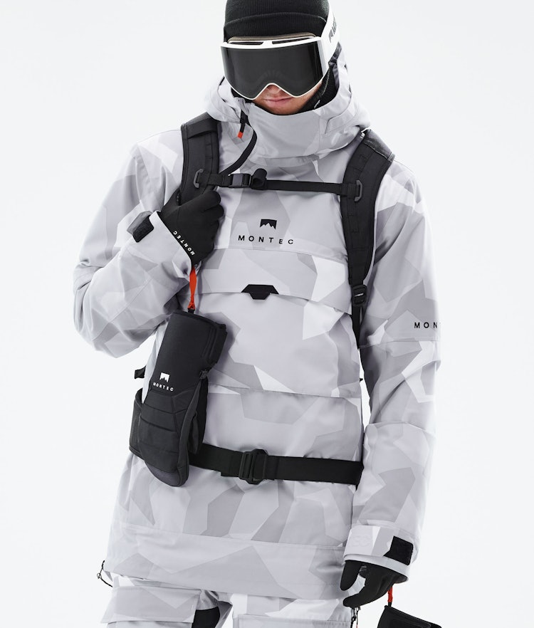Dune 2021 Snowboard jas Heren Snow Camo Renewed