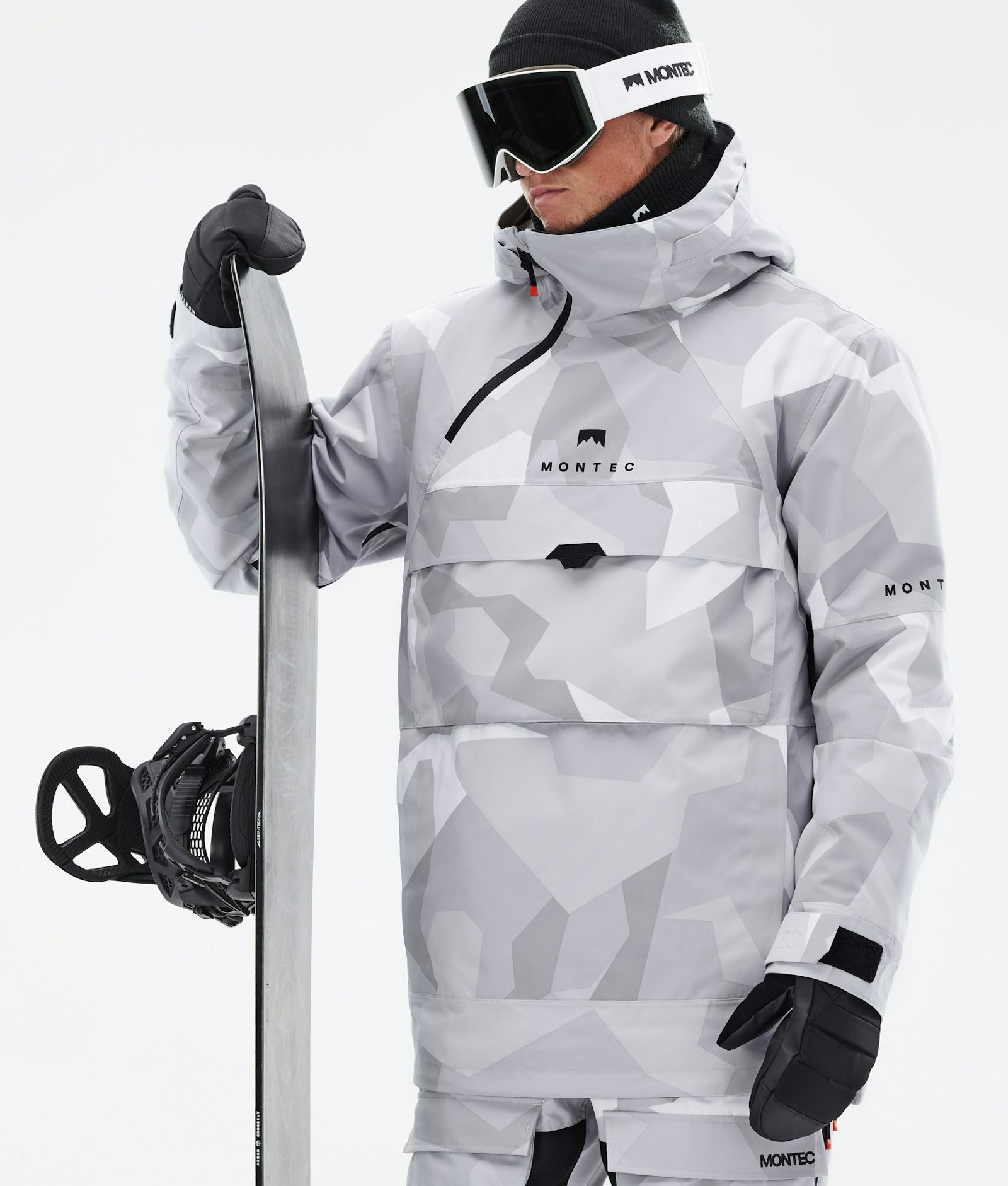 Dune 2021 Snowboard Jacket Men Snow Camo Renewed, Image 4 of 11