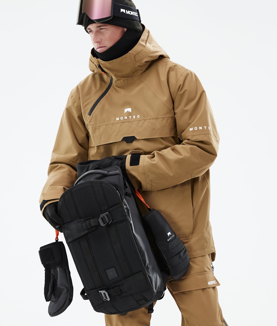 Montec Dune 2021 Men's Snowboard Jacket Gold