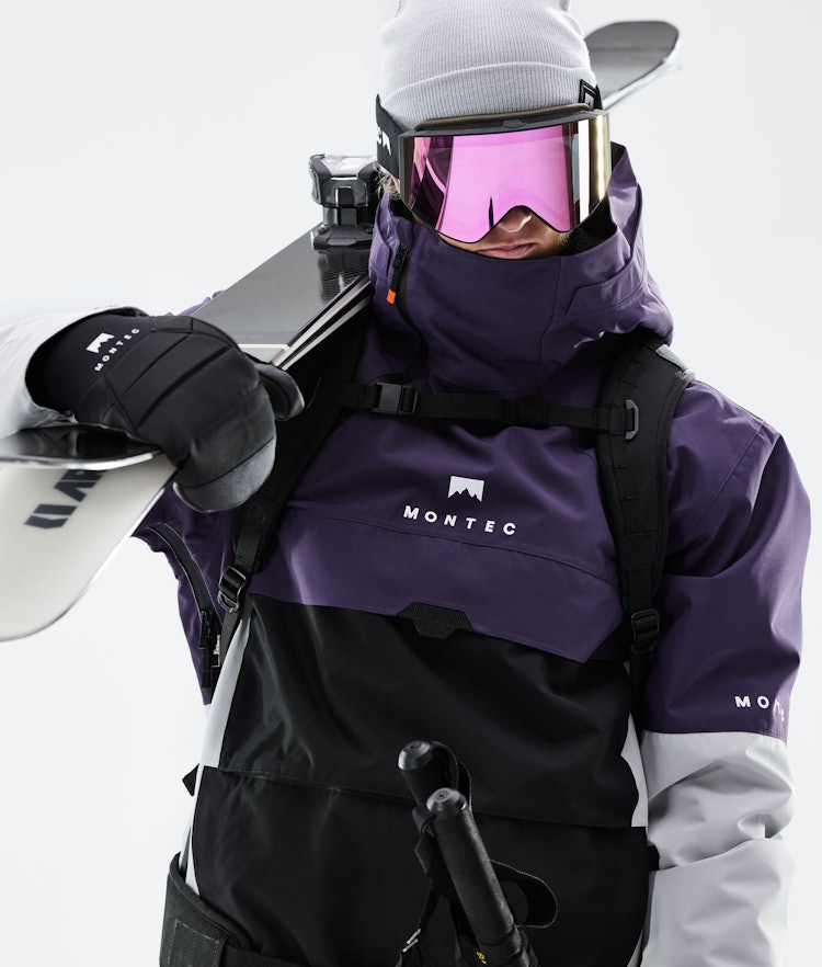 Montec Dune 2021 Ski Jacket Men Purple/Black/Light Grey, Image 2 of 11