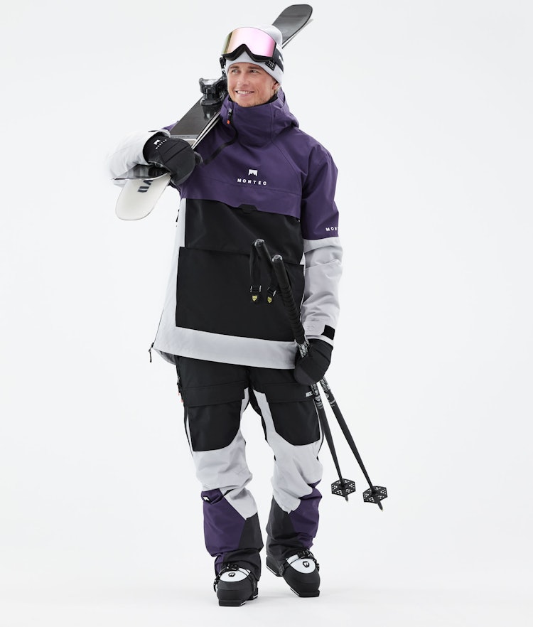 Montec Dune 2021 Ski Jacket Men Purple/Black/Light Grey, Image 5 of 11