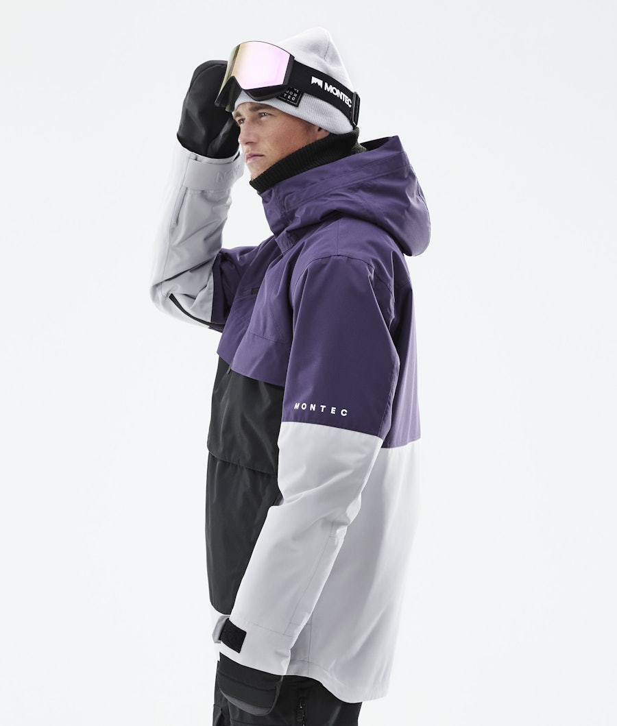 Dune 2021 Ski Jacket Men Purple/Black/Light Grey