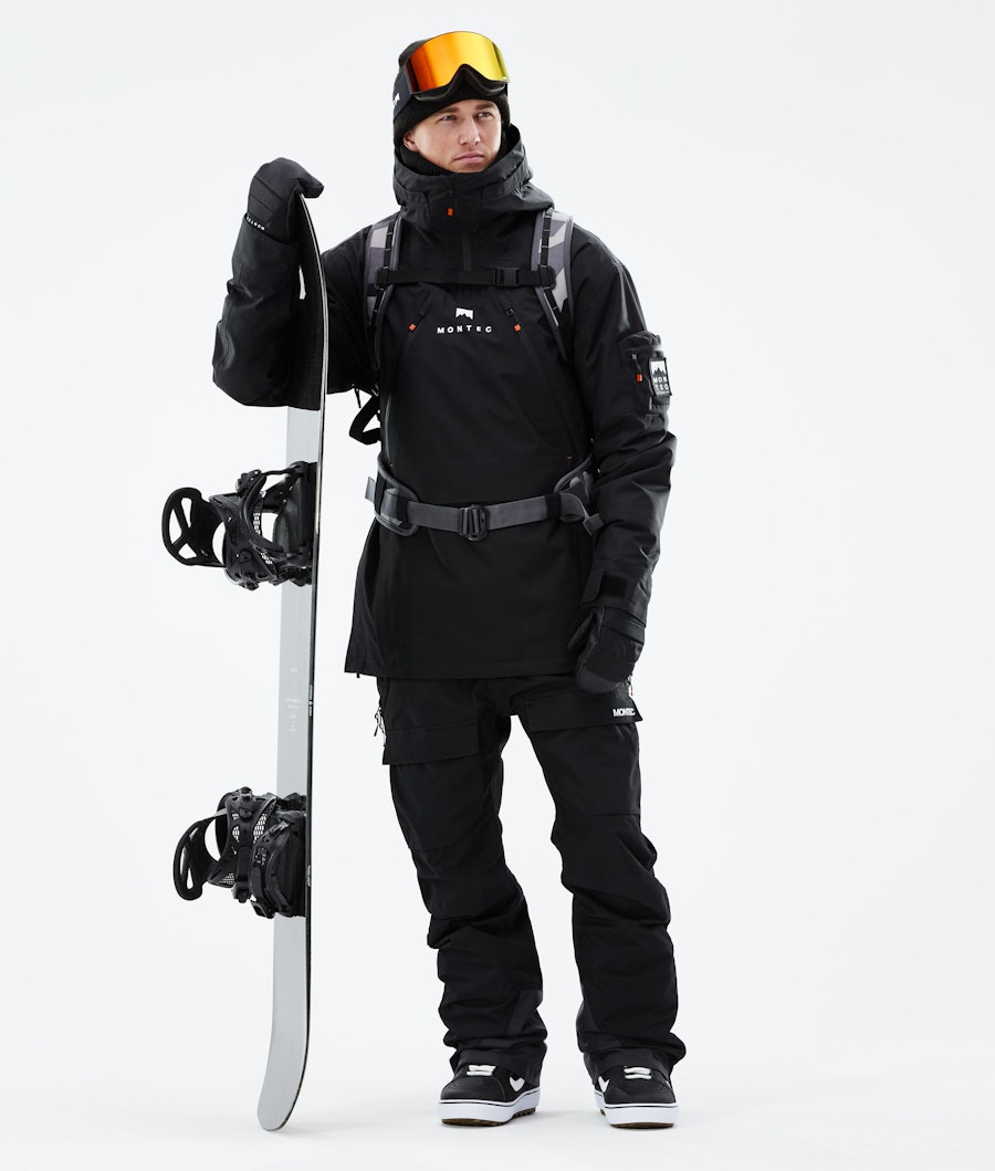 Montec Anzu Snowboardjacka Herr Black