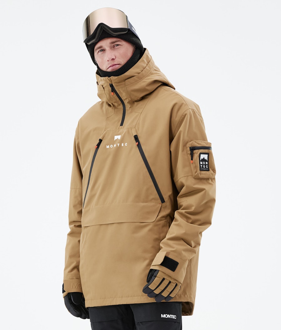 Montec Anzu Snowboard Jacket Gold