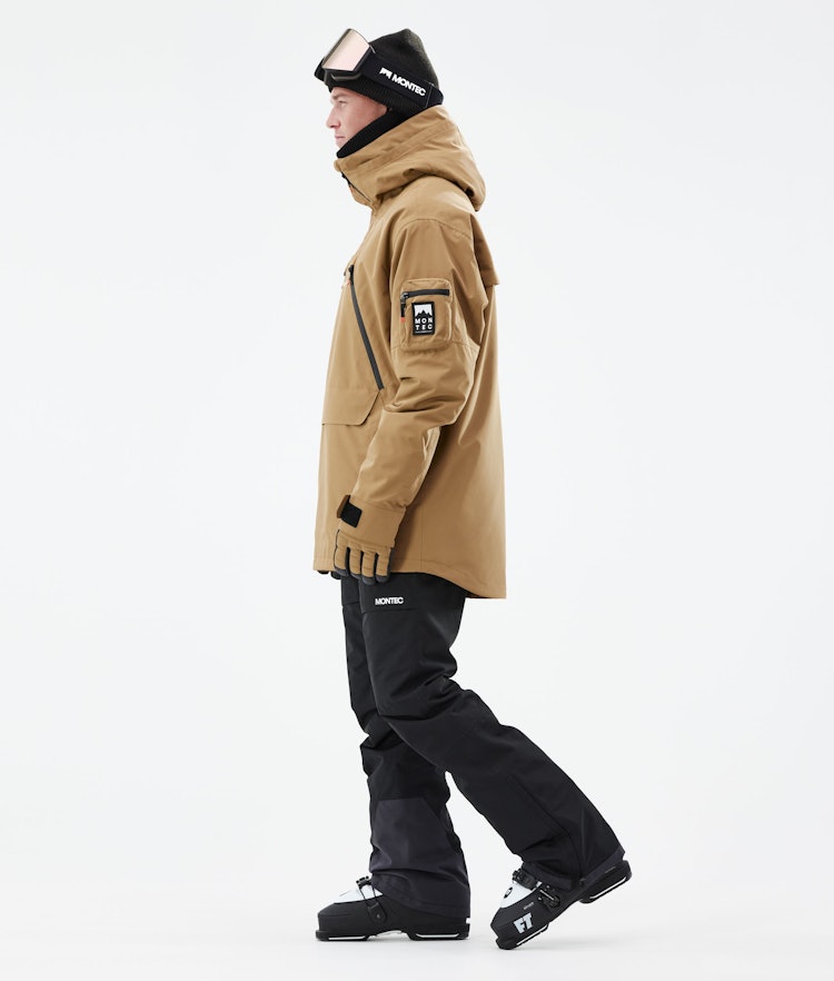 Anzu Ski Jacket Men Gold, Image 6 of 12