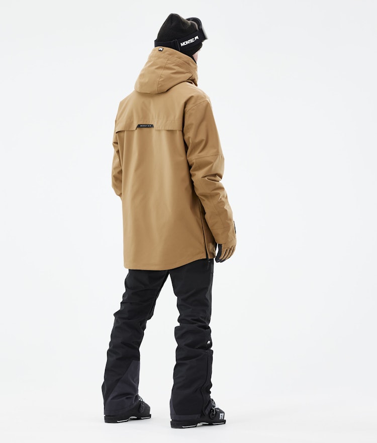 Anzu Ski Jacket Men Gold, Image 7 of 12
