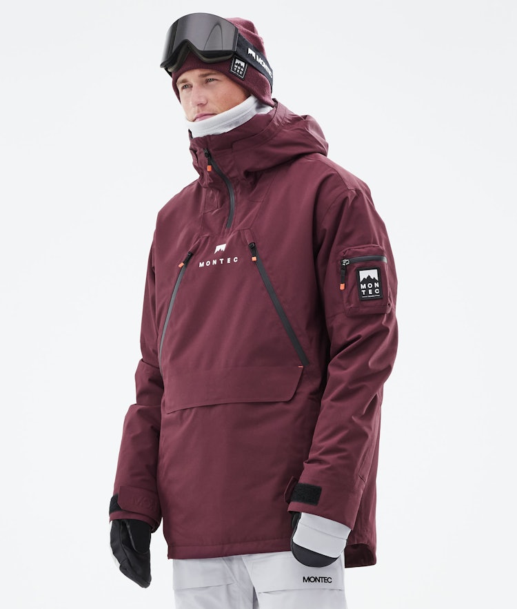 Anzu Snowboard Jacket Men Burgundy, Image 1 of 11