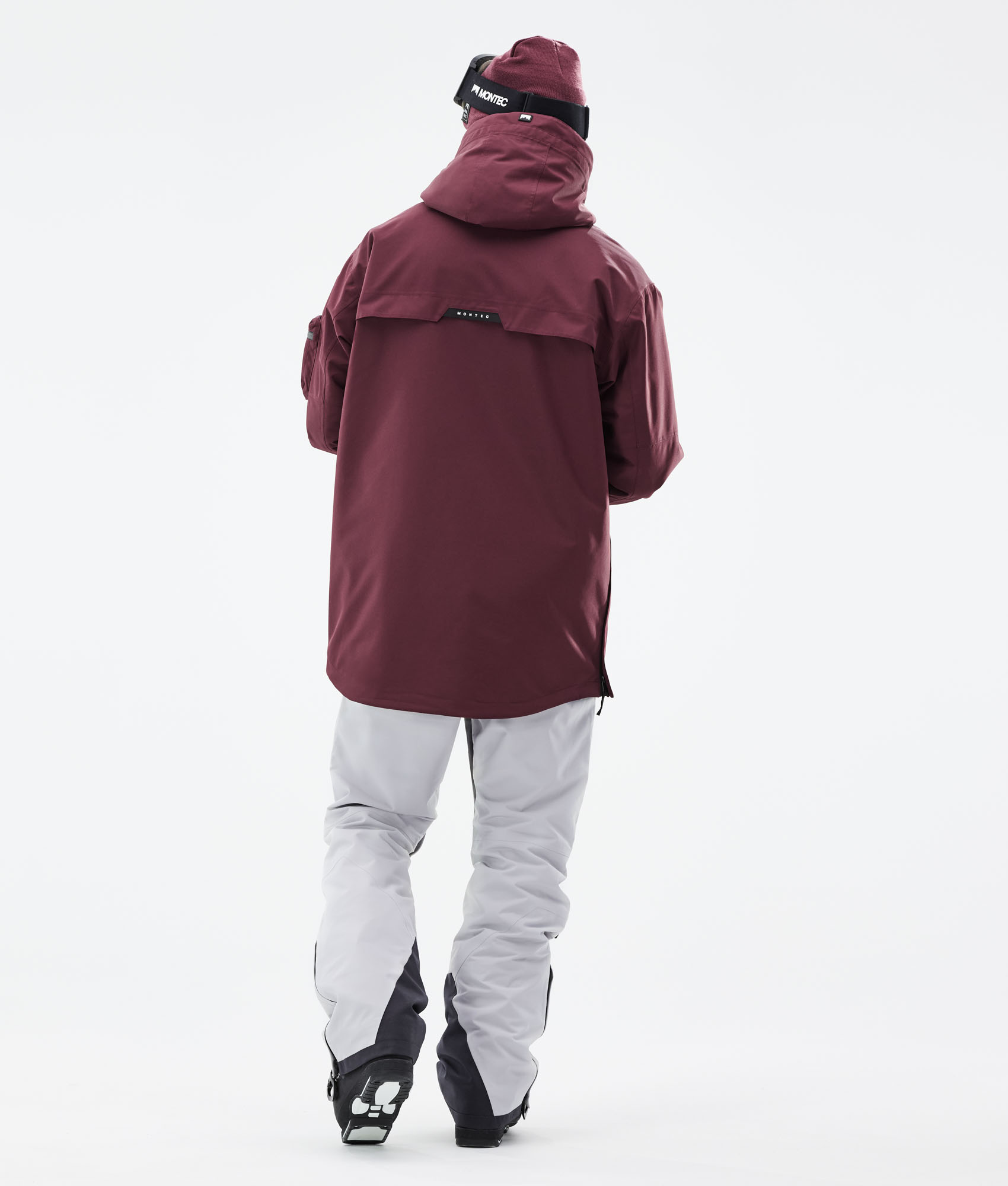 Men's padded hipecore+ on sale maroon ski jacket