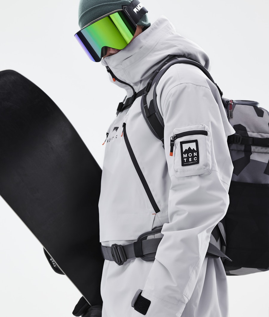 Anzu Snowboard Jacket Men Light Grey