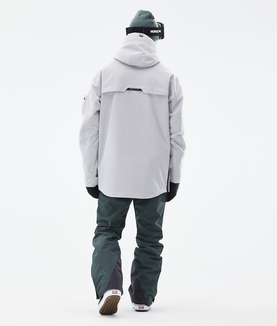 Montec Anzu Men's Snowboard Jacket Light Grey