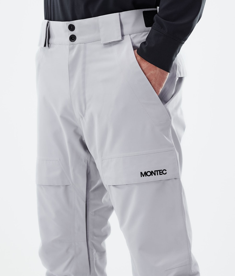 Montec Dune Men's Snowboard Pants Light Grey
