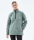 Pile W 2021 Fleece Sweater Women Faded Green, Image 1 of 7