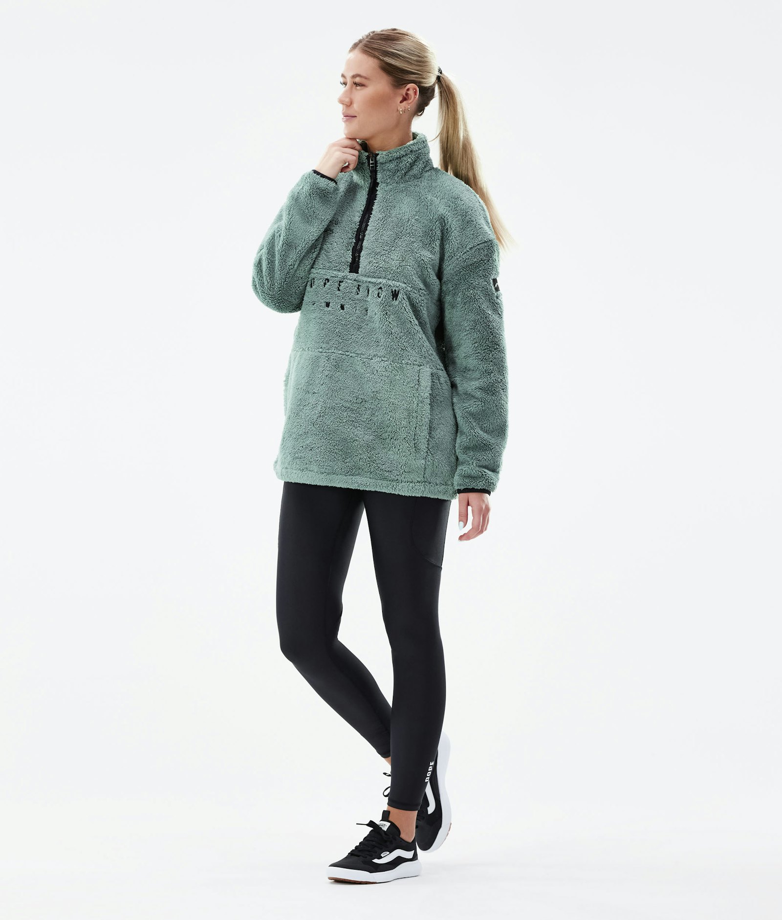Pile W 2021 Sweat Polaire Femme Faded Green