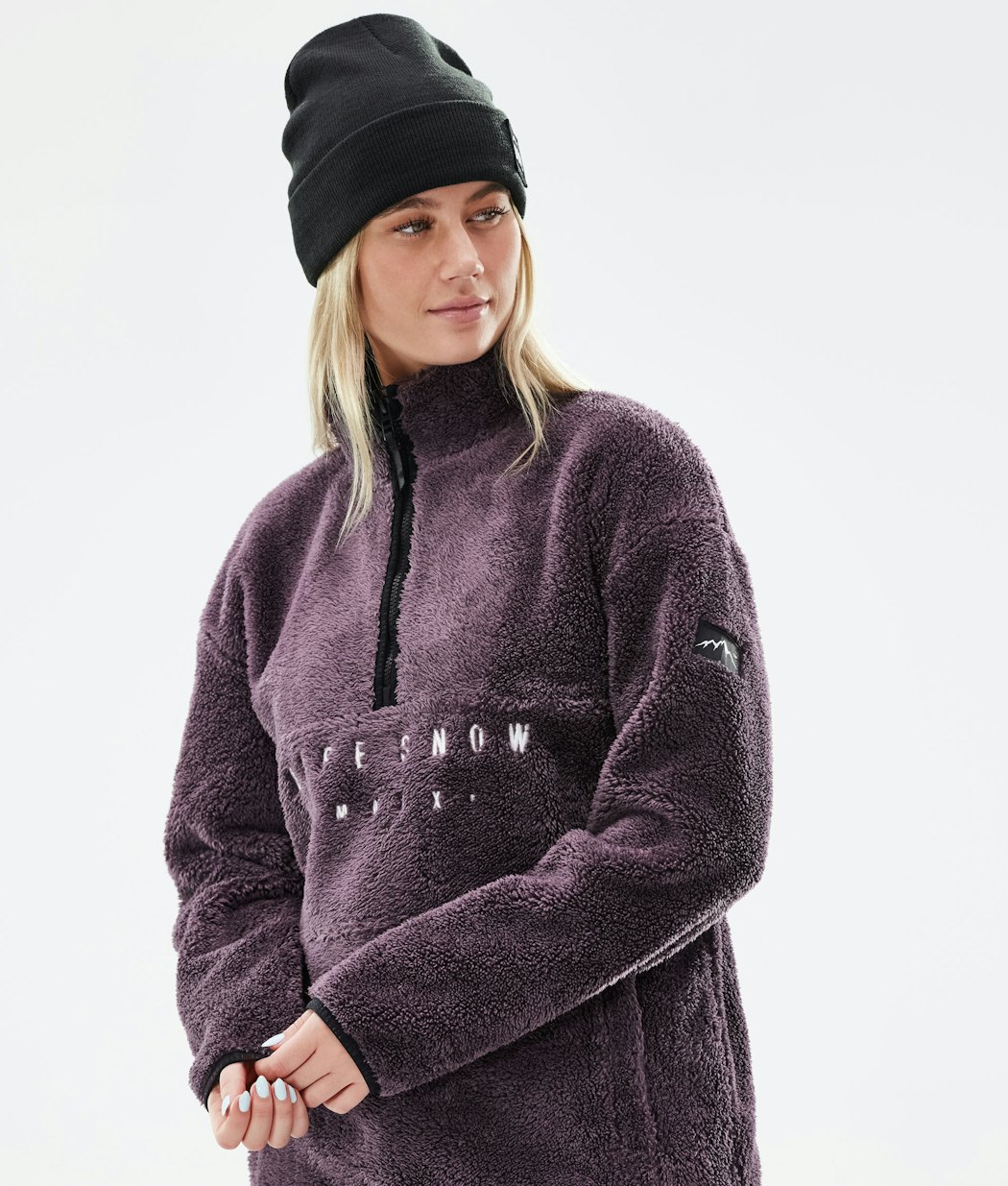 Pile W 2021 Fleece Sweater Women Faded Grape