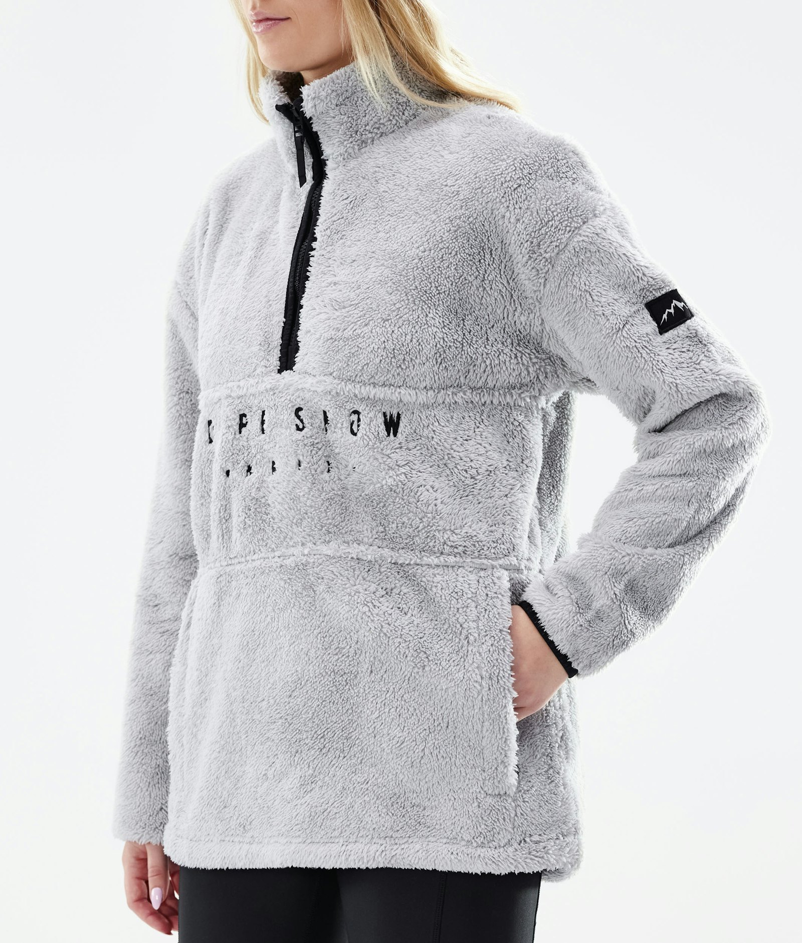 Pile W 2021 Fleecepullover Damen Light Grey