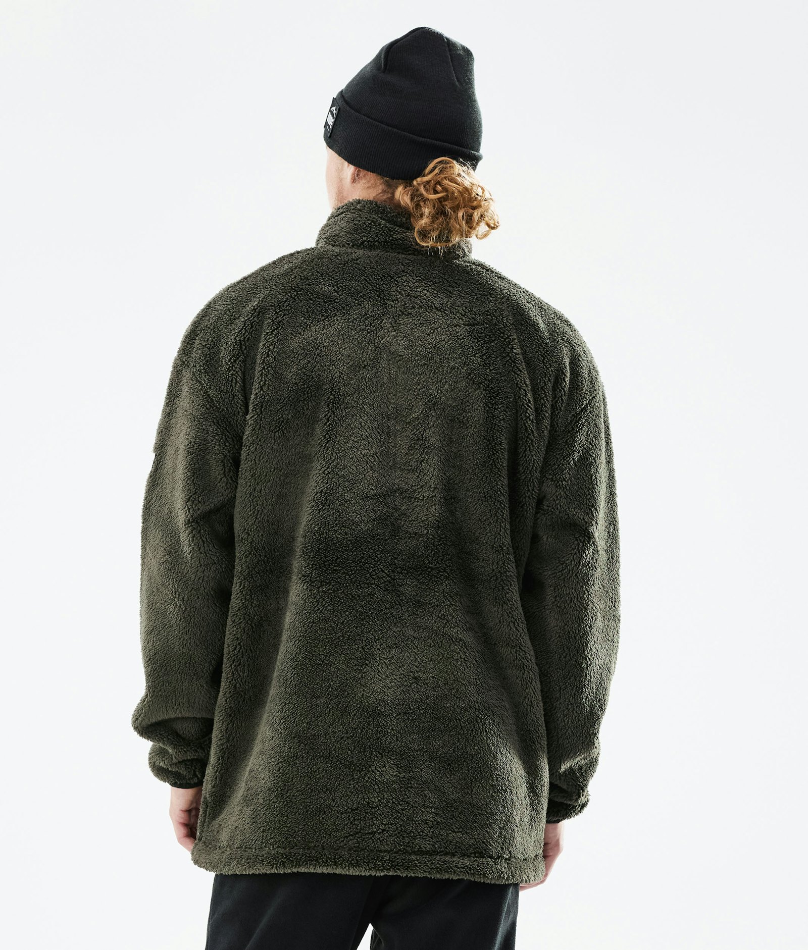 Dope Pile 2021 Fleece Sweater Men Olive Green