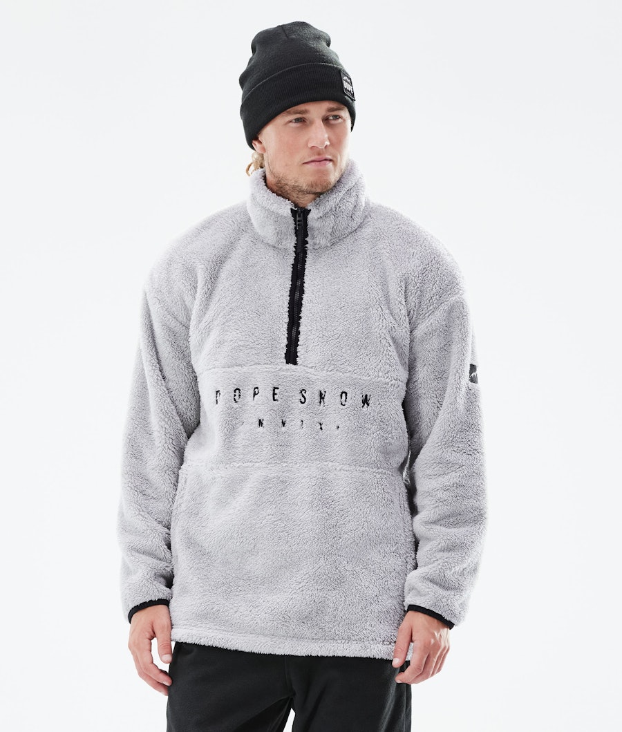  Pile Sweat Polaire Homme Light Grey