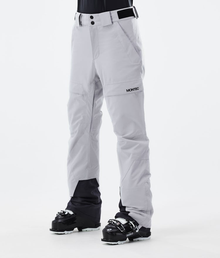Montec W Pantalones Esquí Mujer Light Grey - Gris |