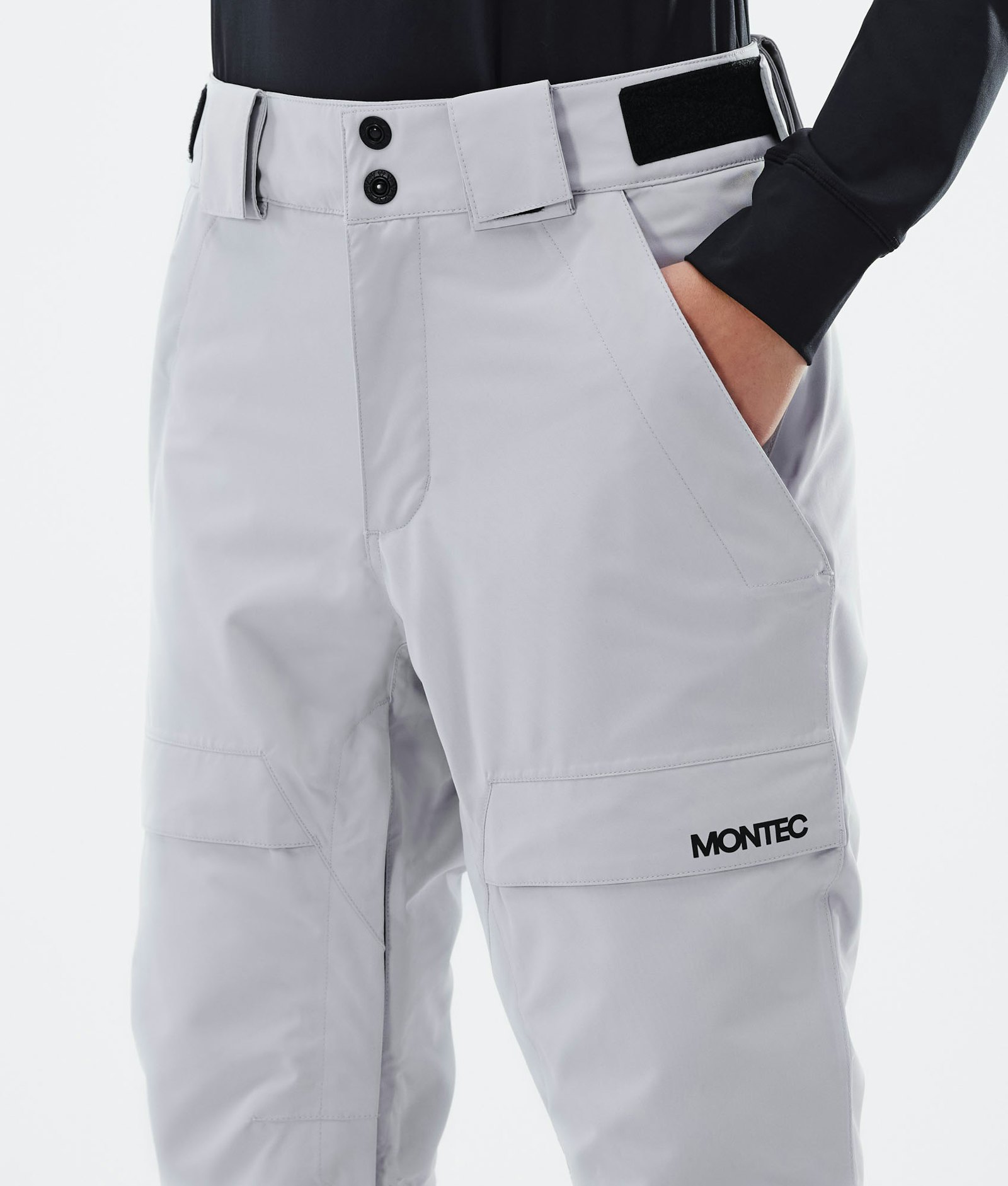 Montec Kirin W Pantalones Esquí Mujer Light Grey - Gris