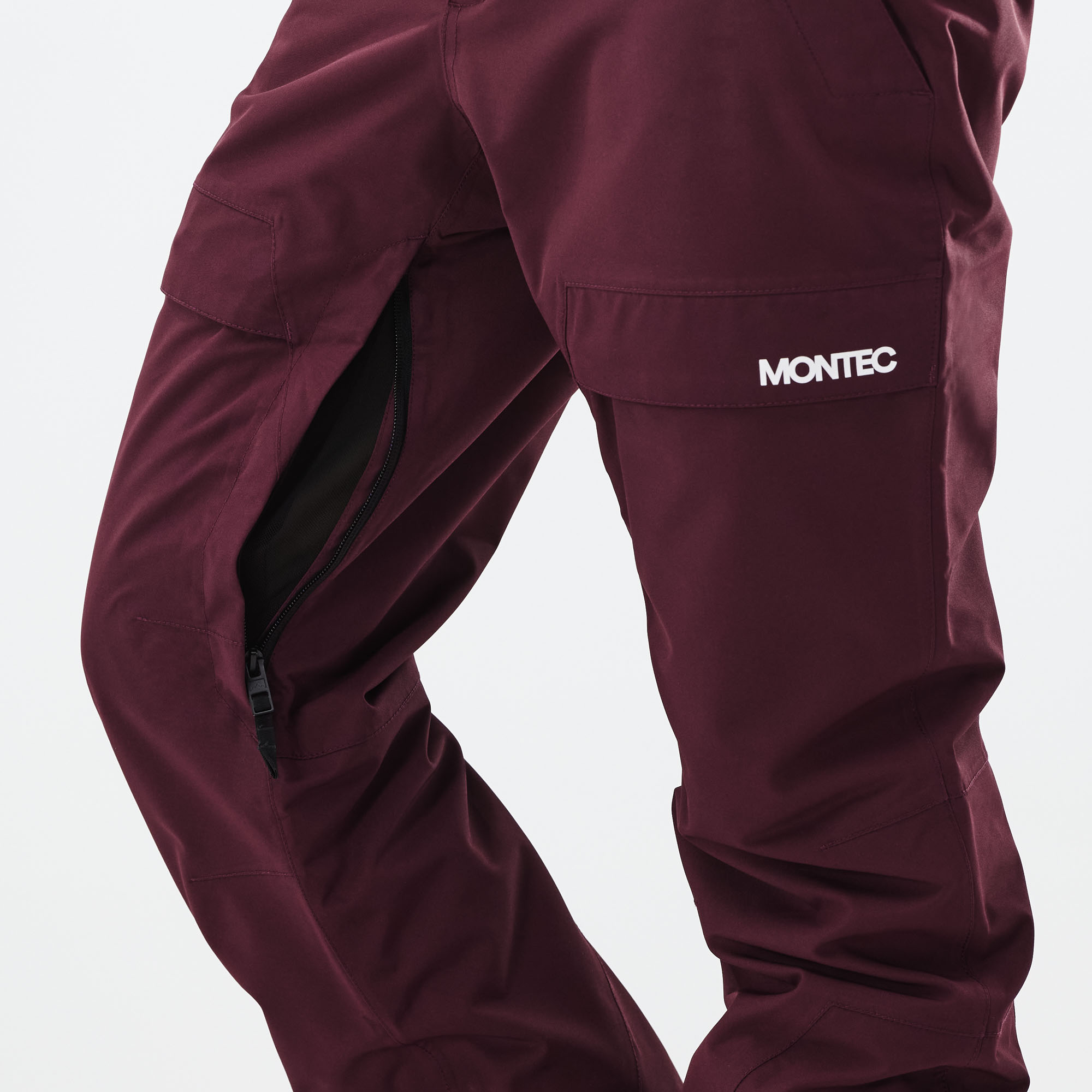 Montec Dune W Pantalones Esquí Mujer Burgundy