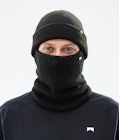 Classic Knitted Facemask Black, Image 2 of 3