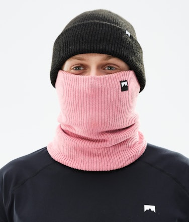 Classic Knitted Facemask Pink