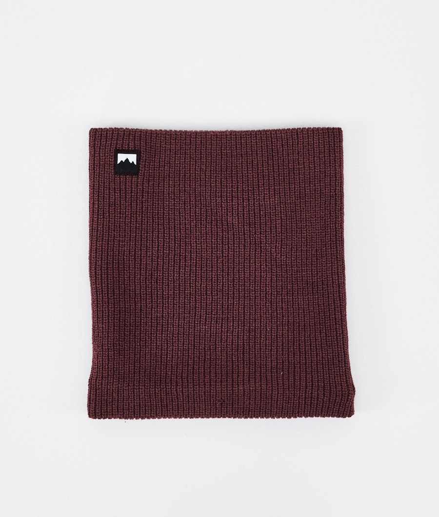 Classic Knitted Tour de cou Burgundy