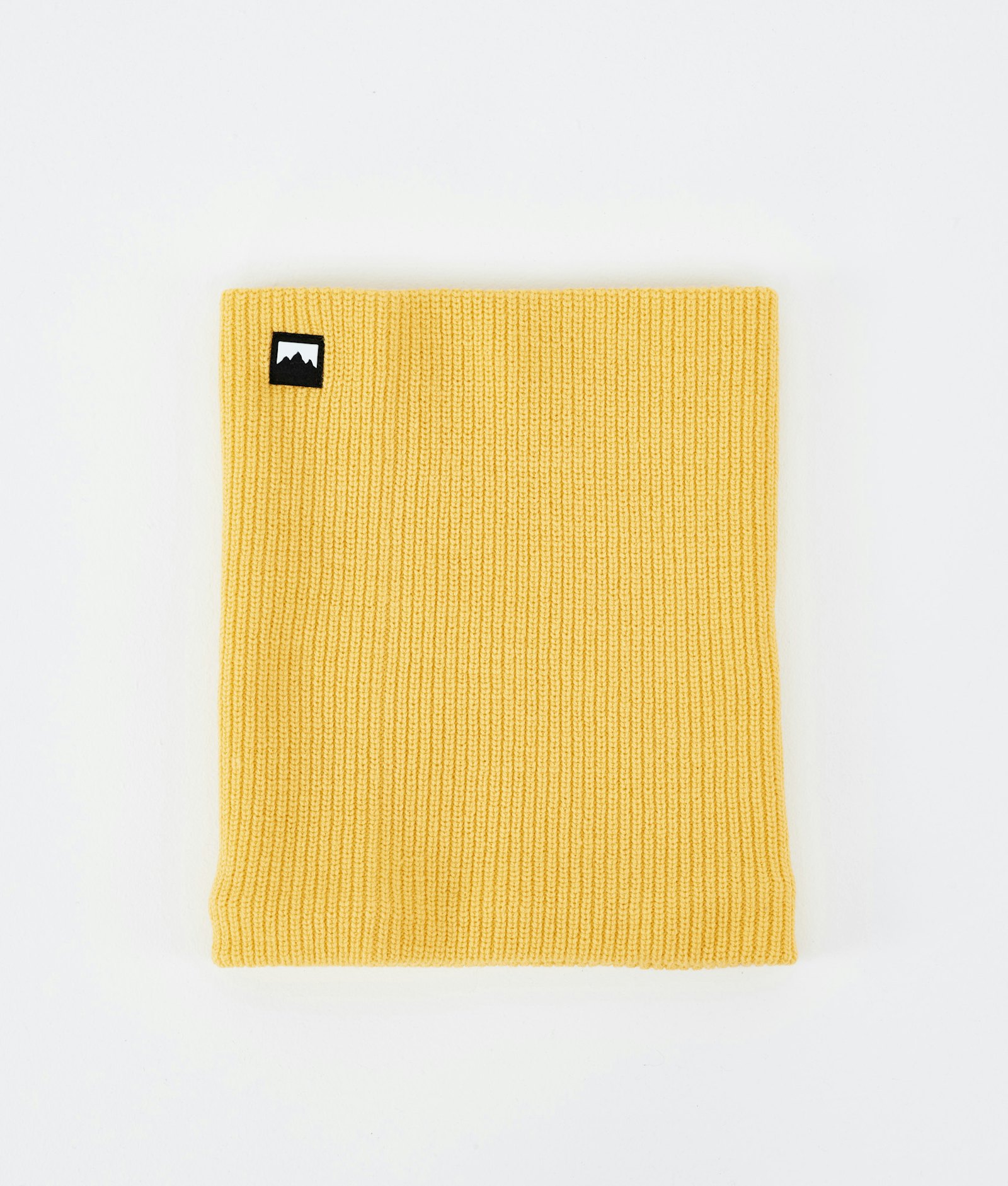 Montec Classic Knitted Facemask Yellow, Image 1 of 3