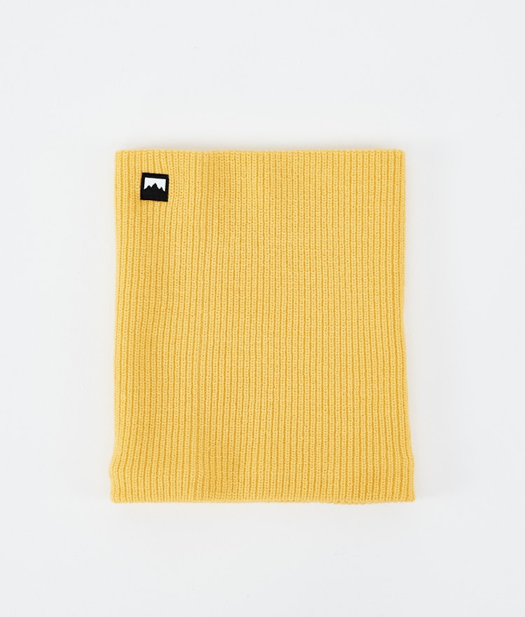 Classic Knitted Facemask Yellow, Image 1 of 3