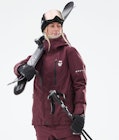 Fawk W 2021 Skijacke Damen Burgundy, Bild 2 von 11