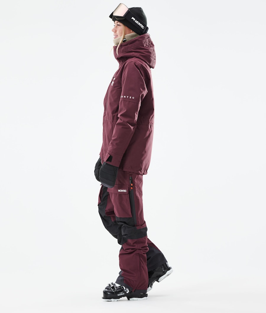 Fawk W 2021 Ski Jacket Women Burgundy