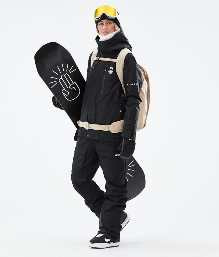 Montec Fawk W 2021 Snowboardjacke Damen Black