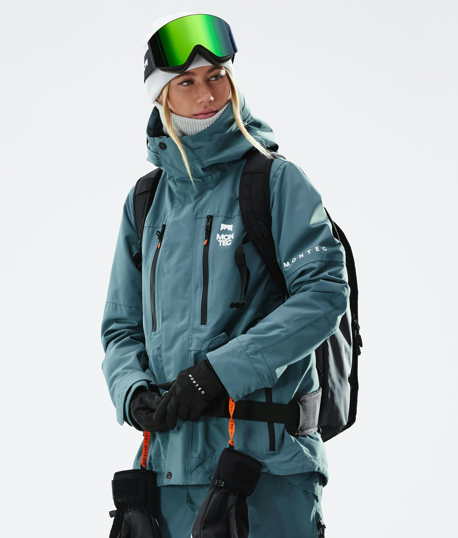 Montec Fawk W 2021 Veste de Ski Femme Atlantic - Vert
