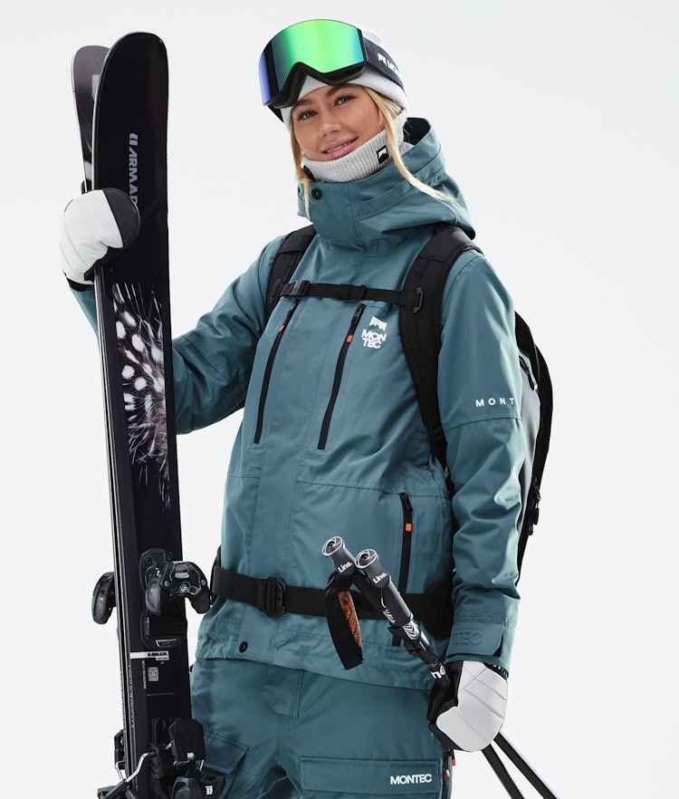 Montec Fawk W 2021 Ski Jacket Women Atlantic, Image 3 of 12