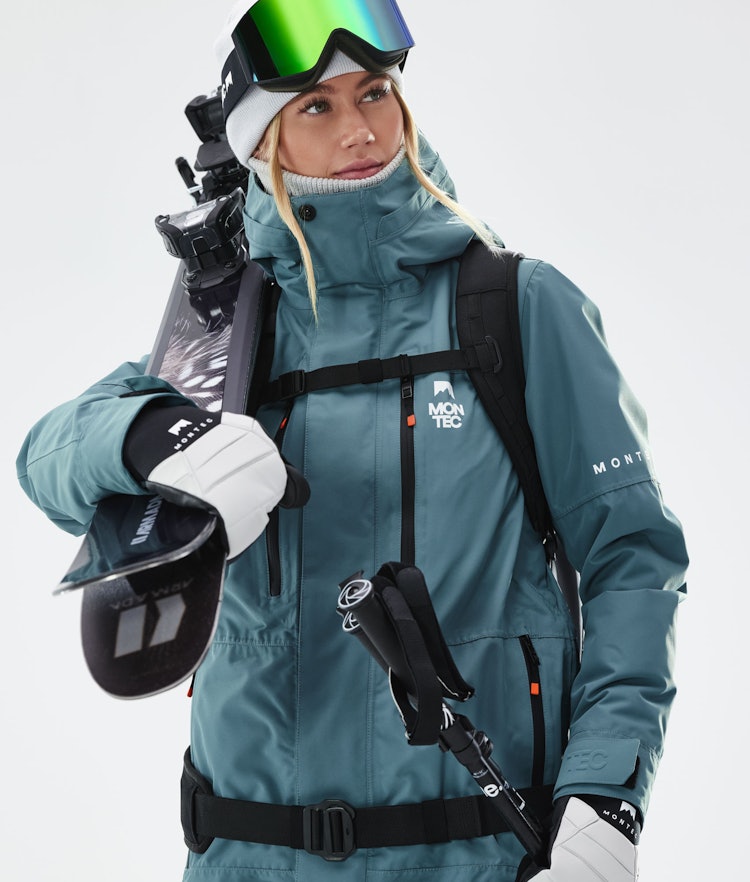 Montec Fawk W 2021 Ski Jacket Women Atlantic, Image 4 of 12