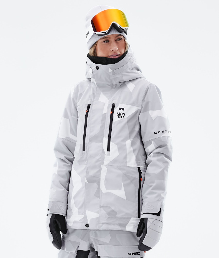 Fawk W 2021 Veste de Ski Femme Snow Camo