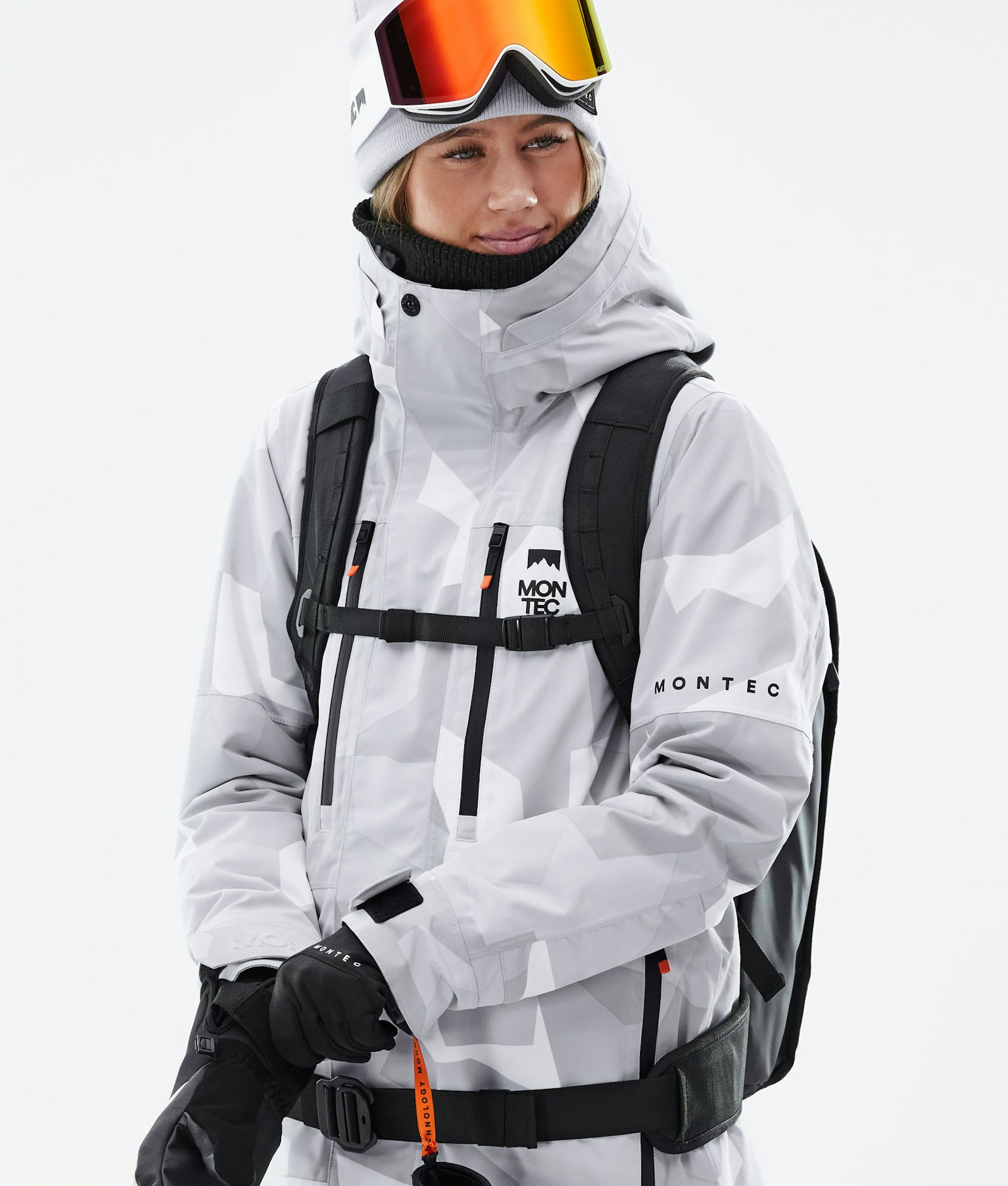 Fawk W 2021 Skijacke Damen Snow Camo