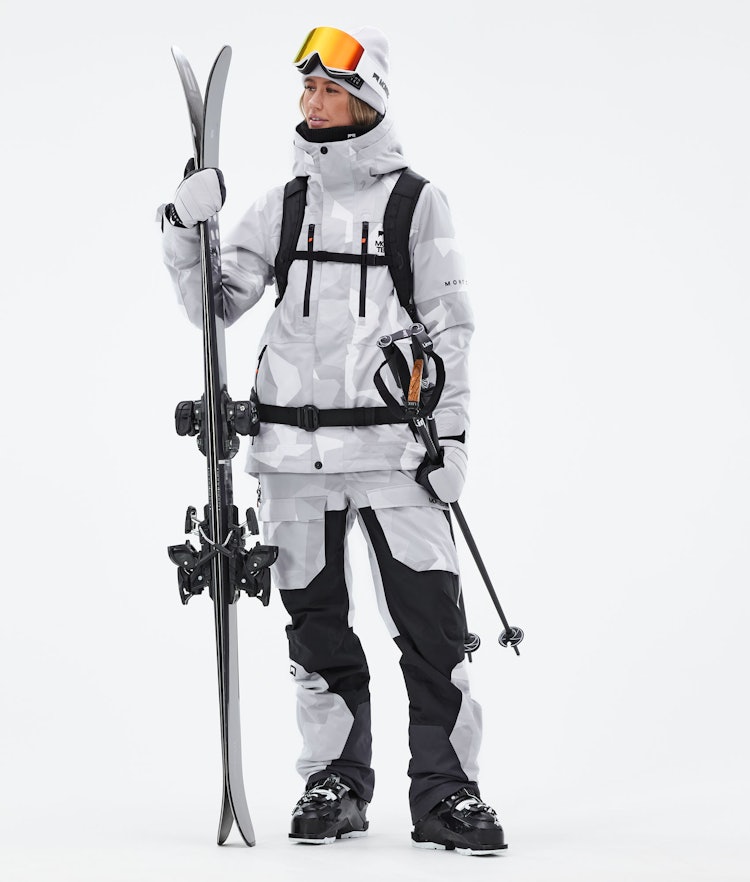 Montec Fawk W 2021 Veste de Ski Femme Snow Camo