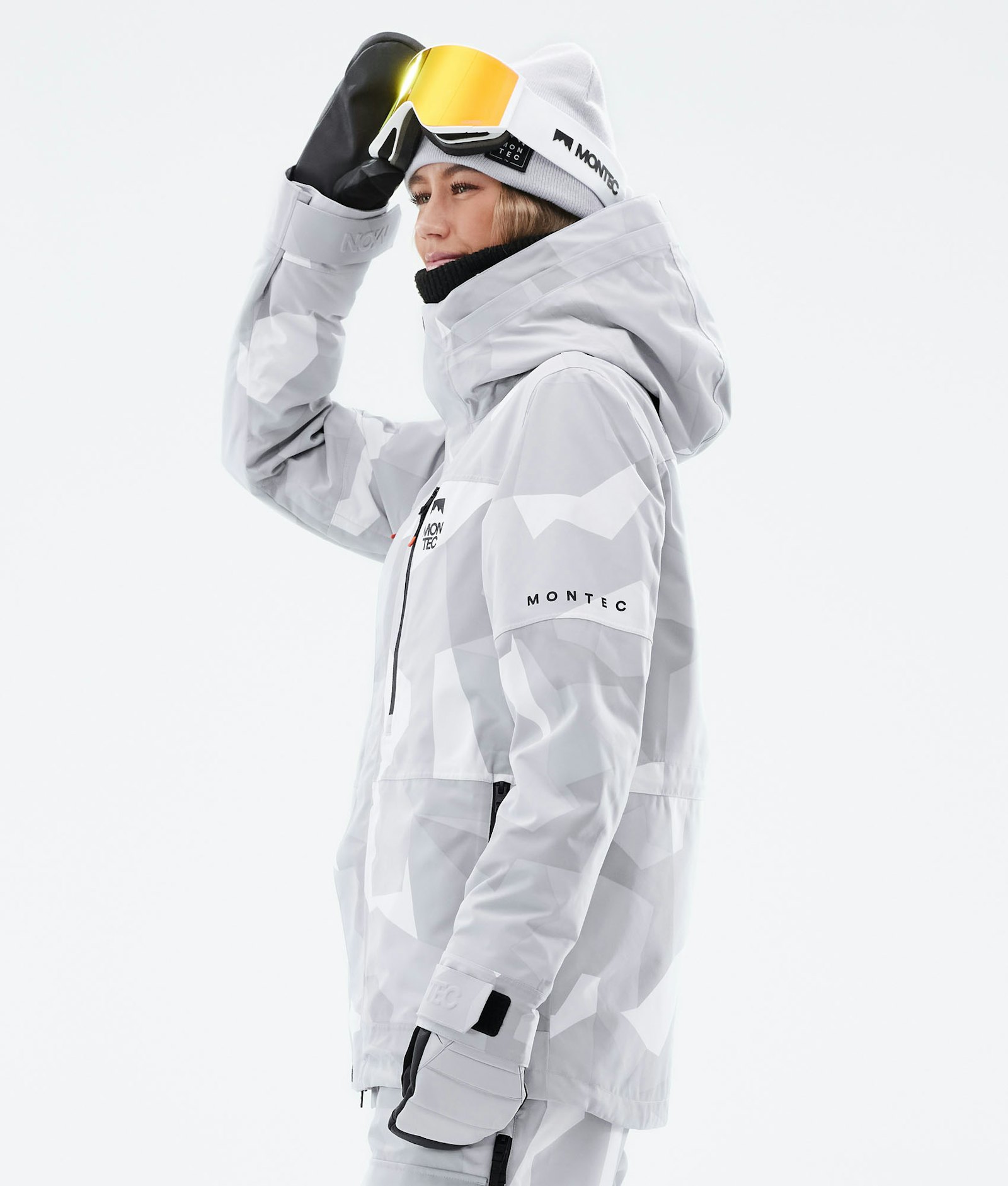 Montec Fawk W 2021 Kurtka Narciarska Kobiety Snow Camo