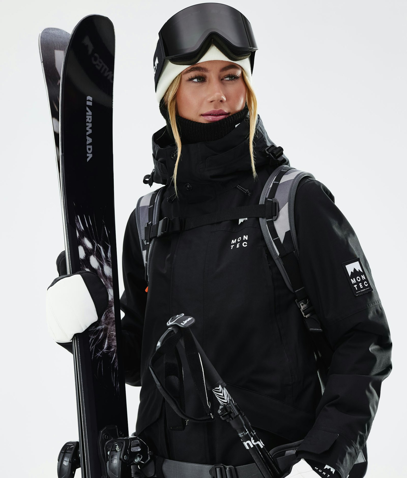 Virago W 2021 Skijacke Damen Black