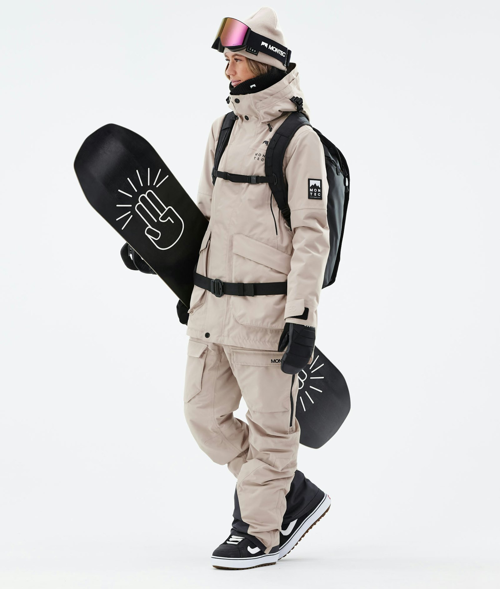 Virago W 2021 Snowboardjacke Damen Sand