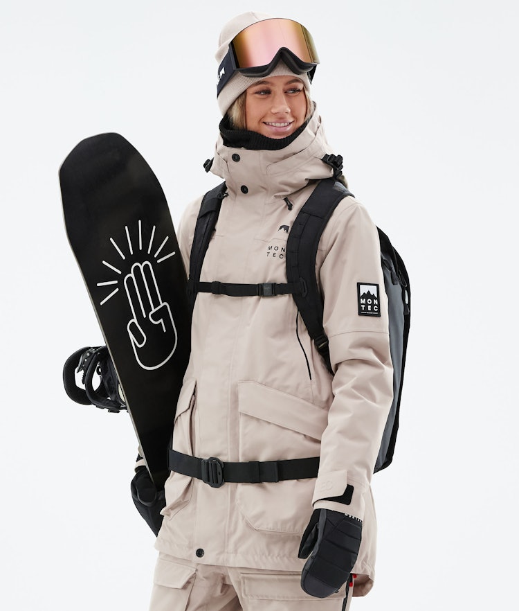 Virago W 2021 Veste Snowboard Femme Sand Renewed