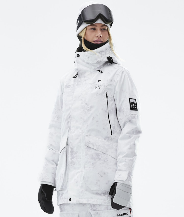 Virago W 2021 Snowboard Jacket Women White Tiedye, Image 1 of 12