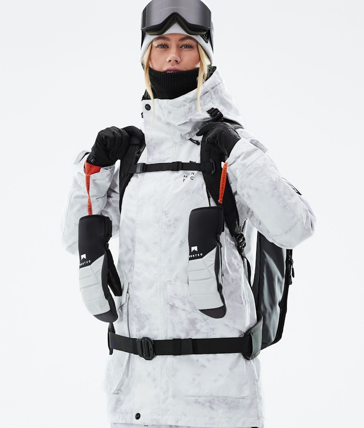Virago W 2021 Ski Jacket Women White Tiedye, Image 3 of 12