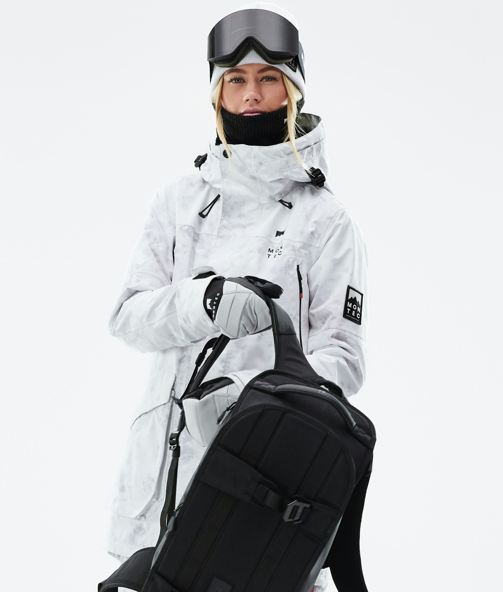 Virago W 2021 Snowboardjacke Damen White Tiedye