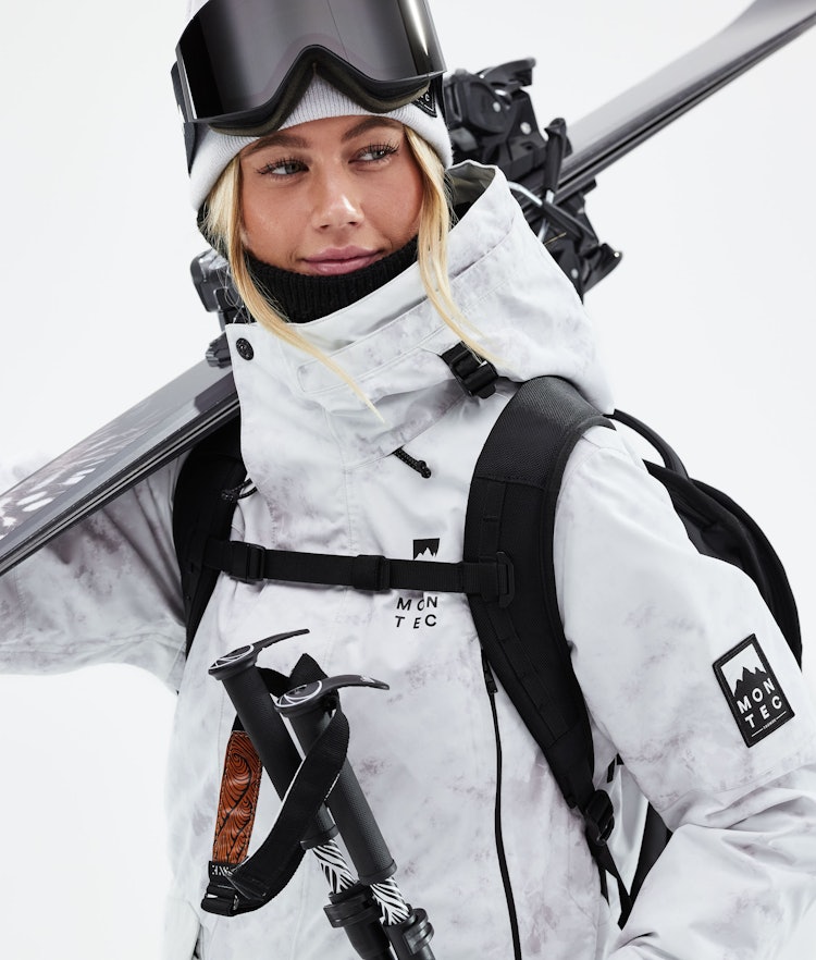 Montec Virago W 2021 Ski Jacket Women White Tiedye, Image 4 of 12