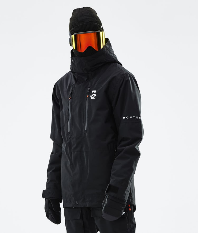Zuigeling blijven maak een foto Montec Fawk 2021 Ski Jacket Men Black | Montecwear.com