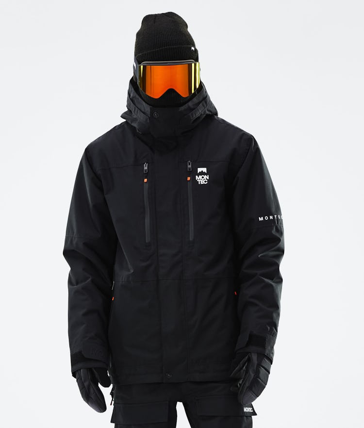 Montec Fawk 2021 Veste Snowboard Homme Black - Noir | Montecwear CA